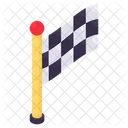 Flag Flagpole Streamer Icon