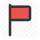 Flag Red Flag Peace Icon