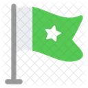 Flag Emblem Flagpole Icon