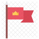 Flag Crown Fantasy Icon