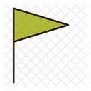 Flag Pointer Location Icon