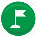 Flag Point Position Icon