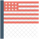 Flag America Win Icon
