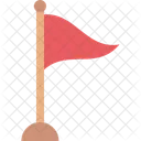 Flag Point Flag Waving Flag Icon