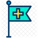 Assistance Flag Flag Medical Icon