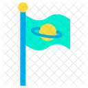 Accomplished Flag Planet Icon