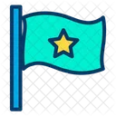 Election Flag Election Candidate Symbol Flag Election Party Flag Icon