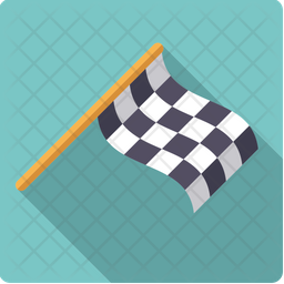 Checkered Flag Icon Of Flat Style Available In Svg Png Eps Ai Icon Fonts