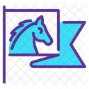 Horse Riding Rodeo Icon