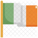 Flag Celebration Ireland Icon