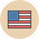 Flag United States Icon