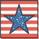 Flag Star American Icon