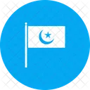 Flag Islam Crescent Icon