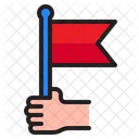 Flag Hand Reward Icon