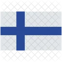 핀란드 국기 핀란드 핀란드 국기 아이콘