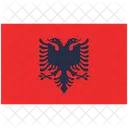 Flag Flag Of Albania Albania Icon
