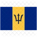 Flag Of Barbados Barbados Barbados National Flag Icon