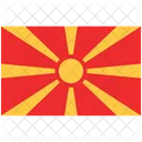 Flag Of Macedonia Macedonia Macedonia Flag Icon