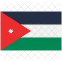 Jordan Flag Of Jordan Jordan Flag Icon