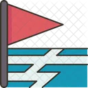 Flag Map Marker Icon