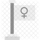Flag Feminism Simbol Icon