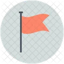 Flag Destination Checkmark Icon