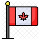 Flag Canada Nation Icon