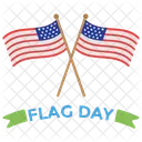 Flag Day Icon