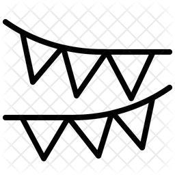 Flag decoration  Icon