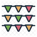 Flag Garland  Icon