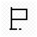 Flag Box Marker Icon