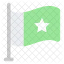 Flag Emblem Flagpole Icon