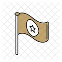 Flag Military Symbol Icon