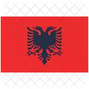 Flag Flag Of Albania Albania Icon