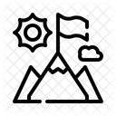 Flag Roadmap Goal Icon