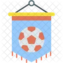 Flag Sportive Soccer Icon