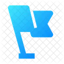 Flag Goals Race Icon