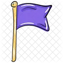 Flag Banner Emblem Icon