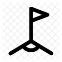 Football Flag Corner Icon