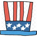Flag Hat American Icon