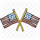 Flag American Independence Icon