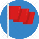 Protest Flag Demonstrate Icon