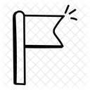 Flagpole Pennant Flaglet Icon