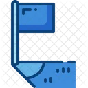 Flag Corner Field Icon