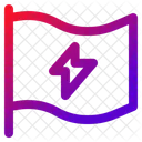 Flag Energy Fuel Icon