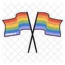 Lgbtq Sticker Equal Rainbow アイコン
