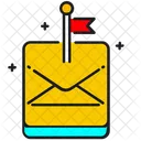 Flag Mail Communication Mail Icon