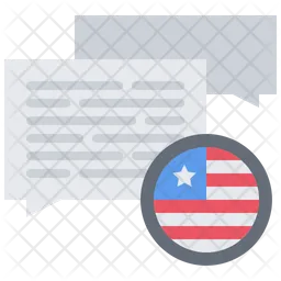 Flag Message  Icon