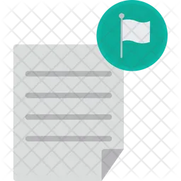 Flag note  Icon