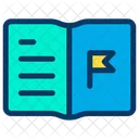 Flag Notebook Book Icon
